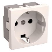 Розетка 1-м 2мод. РКС-20-30-П-К 45х45 с заземл. бел. PRIMER IEK CKK-40D-RSZB2-K01-K