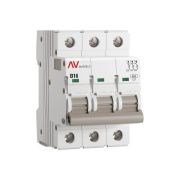 Выключатель автоматический модульный 3п B 16А 6кА AV-6 AVERES EKF mcb6-3-16B-av