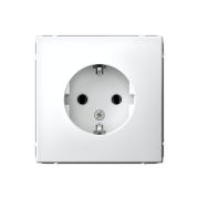 Розетка ArtGallery 16А с заземл. механизм бел. SE GAL000143