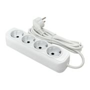 Удлинитель 4х2м с заземл. 16А IP20 Эксперт 3.0кВт ПВС 3х1 PROxima EKF UBA16-310-4-02